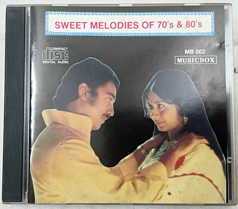 Sweet Melodies of 70s & 80s Tamil Films Songs Audio cd