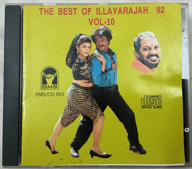 The Best of Ilaiyaraaja 92 Vol 10 Tamil Films Songs Audio cd