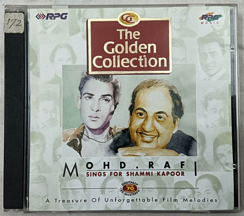 The Golden Collection Mohd Rafi Sing for Shammi Kapoor Hindi Film Songs Audio CD (2)