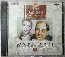 The Golden Collection Mohd Rafi Sing for Shammi Kapoor Hindi Film Songs Audio CD (Sealed)