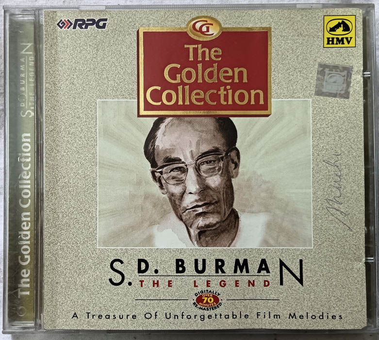 The Golden Collection S.D.Burman The Legend Hindi Film Songs Audio CD