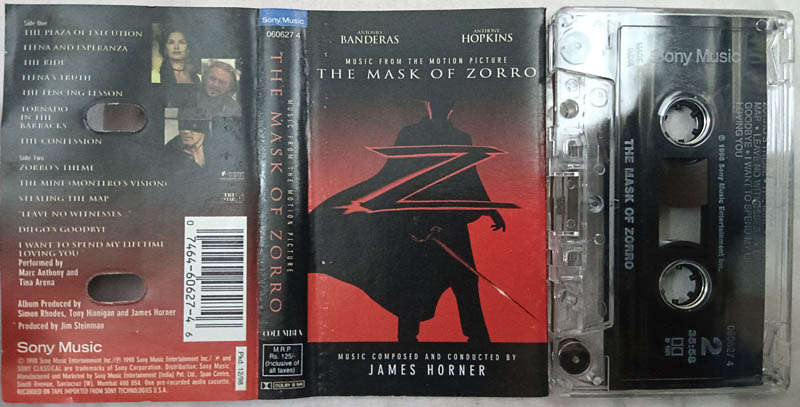 The Mask of Zorrow Audio Cassette