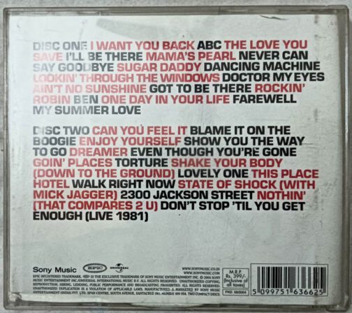 The Very best of Michael Jacksons Album Audio cd