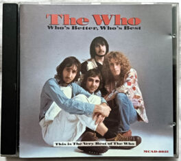 The Who Whos better whos best Album Audio cd