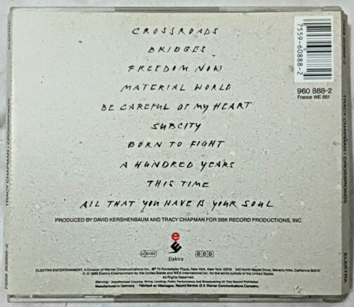 Tracy Chapman Cross Roads Album Audio cd