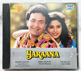 Yaraana Hindi Film Songs Audio CD