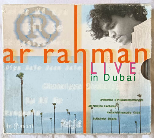 A R Rahman Live in Dubai Audio CD By A. R. Rahman