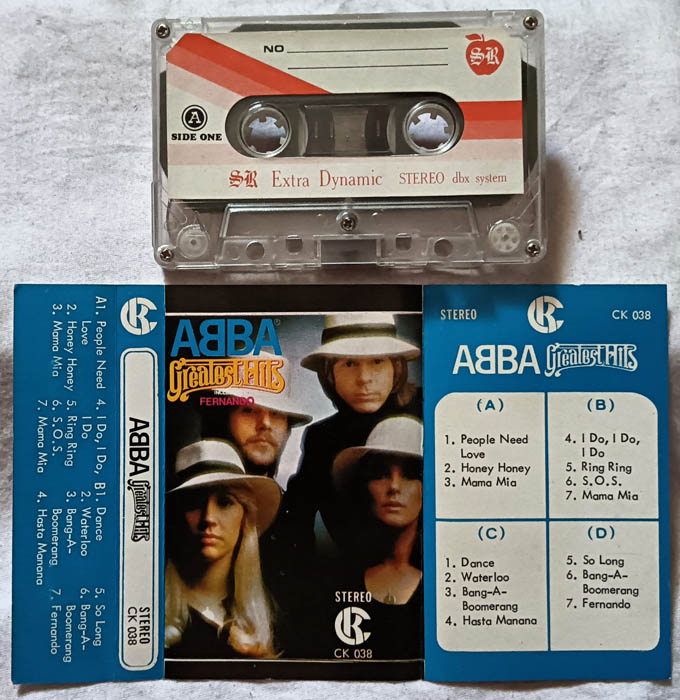 Abba Greatest Hits Audio Cassette