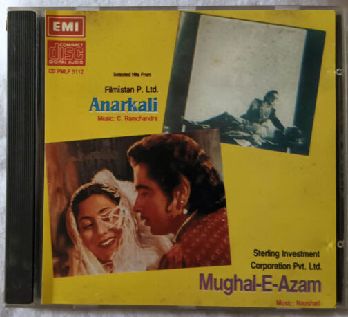 Anarkali - Mughal E Azam Audio cd