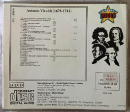 Antonio Vivaldi The Four Seasons Audio CD