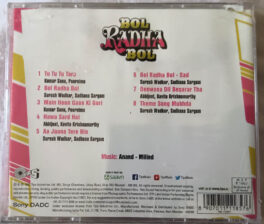Bol Radha Bol Audio CD By Anand-Milind (Sealed)