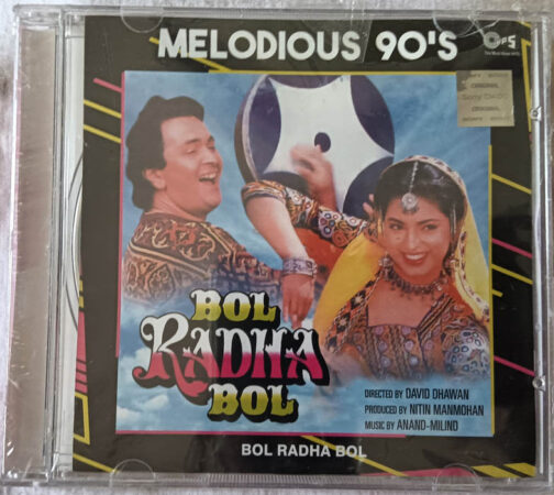 Bol Radha Bol Audio CD By Anand-Milind
