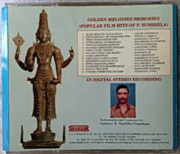 Golden Melodies Memories Popular Film Hits os P.Susheela Audio cd