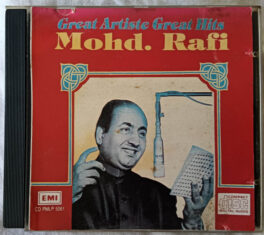 Great Artiste Great Hits Mohd Rafi Audio Cd