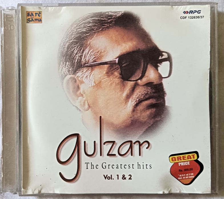 Gulzar The greatest Hits Vol 1 & 2 Audio cd