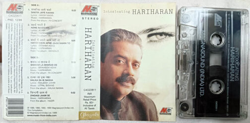 Intoxicating Hariharan Ghazals Hindi Album Audio Cassette By Hariharan