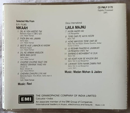Laila Majnu - Nikaah Audio cd
