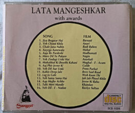 Lata Mangeshkar with Awards Audio cd