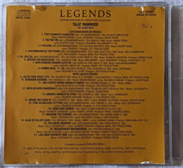 Legends Maestro Melodies in a Milestone Collections Talat Mohmood The Silken Voice Vol 4 Audio cd