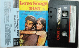 Love Songs 1987 Hindi Film Songs Vol 1 Audio Cassette