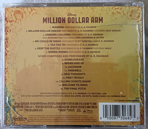 Million Dollar Arm Audio CD By A. R. Rahman