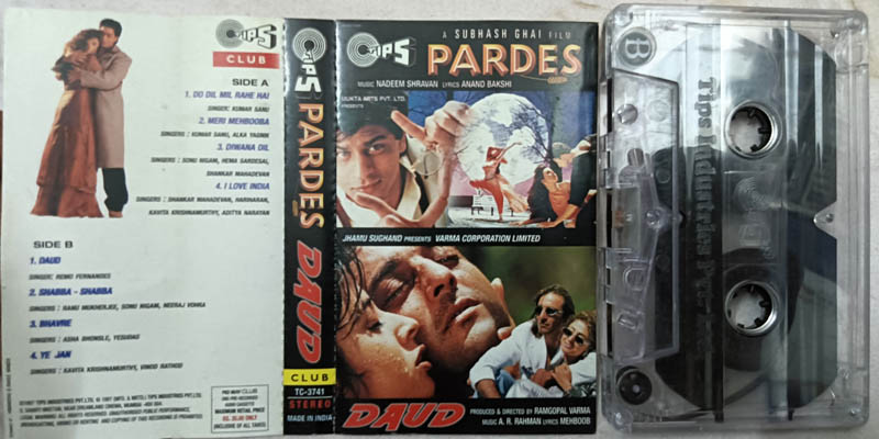 Pardes-Daud Hindi Movie Audio Cassette