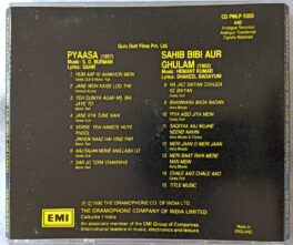 Pyaasa – Sahib Bibi Aur Ghulam Audio cd