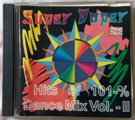 Super Duper Hits of 101 dance mix Vol 2 Audio Cd