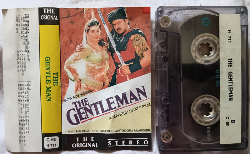 The Gentleman Audio Cassettes By Anu Malik