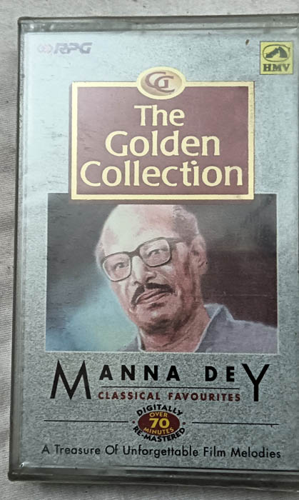 The Golden Collection Manna Dey Classical Favorites A Treasure of Unforgettable Film Melodies Hindi Movie Audio Cassette