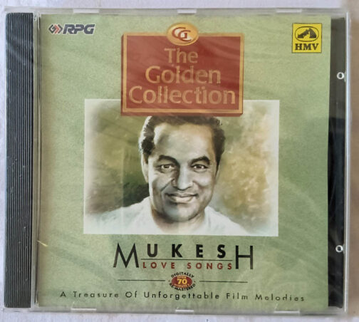 The Golden Collection Mukesh Love Songs Audio CD