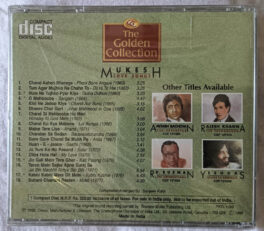 The Golden Collection Mukesh Love Songs Audio CD (Sealed)