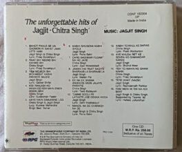 The Unforgettable Hits of Jagjit Chitra Singh Audio cd