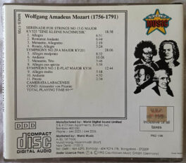 Wolfgang Amadeus Mozart 1756-1791 Audio CD By Mozart