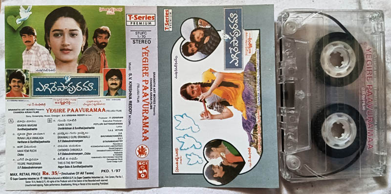 Yegire Paavaramaa Audio Cassette