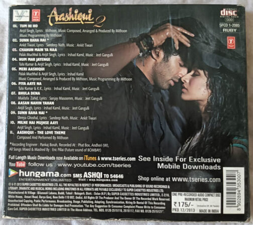Aashiqui 2 Hindi Audio CD