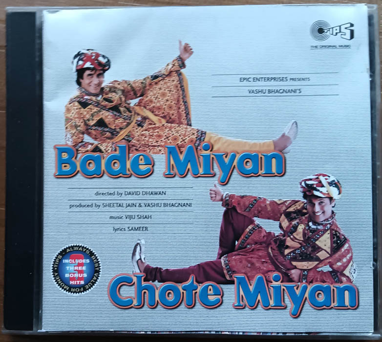 Bade Miyan Chote Miyan Hindil Film Audio Cd By Viju Shah