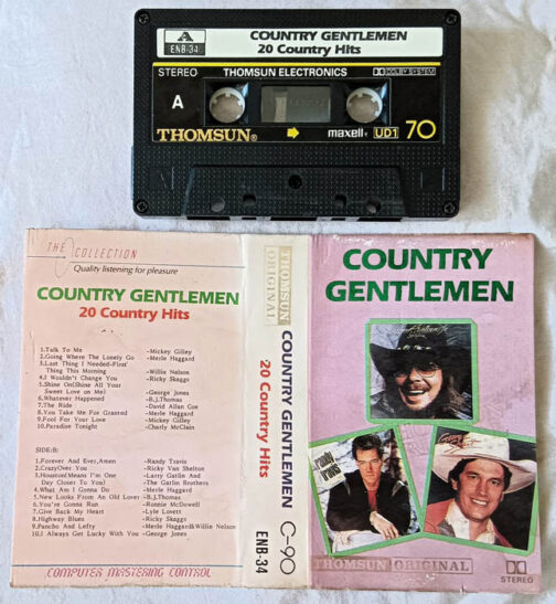 Country Gentleman 20 Country Hits Audio Cassette
