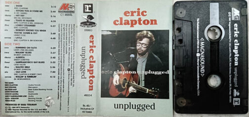 Eric Clapton Unplugged Audio Cassette