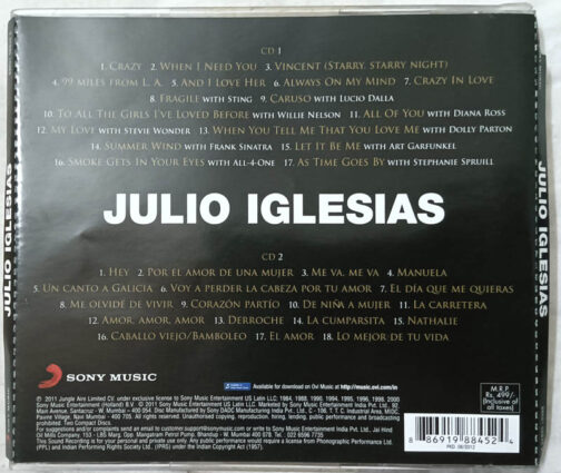 Julio Iglesias Audio Cd