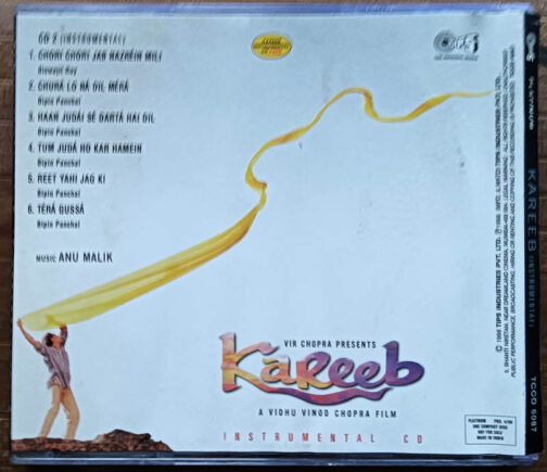 Kareeb Instrumental Audio CD By Anu Malik