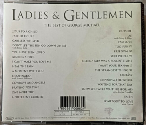Ladie & Gentlemen The best of George Micheal Audio cd