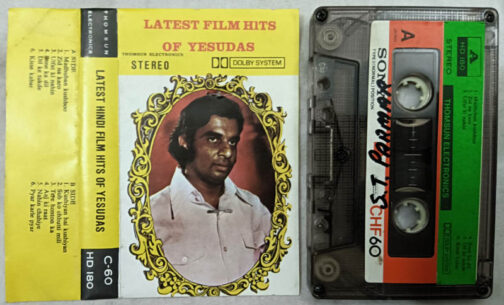 Latest Film Hits of Yesudas Audio Cassette