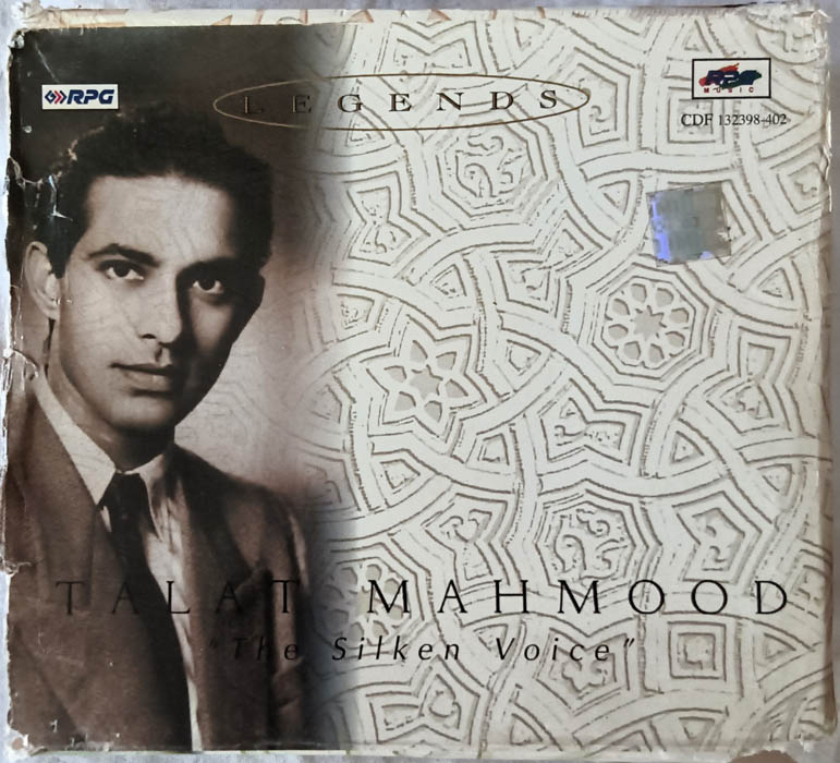 Legends Talat Mahmood The Silken Voice Audio cd
