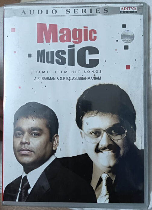 Magic Music Tamil Film Hits Songs A.R.Rahman & S.P.Balasubramanhiam Audio Cd