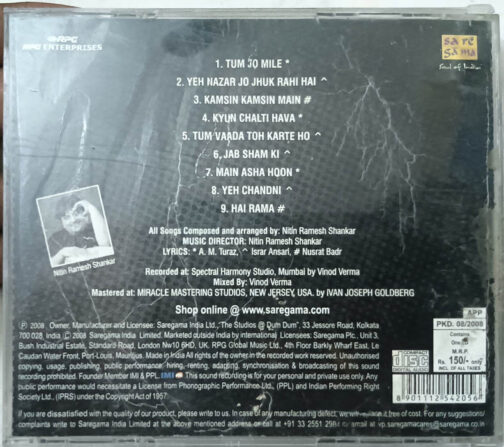 Previous Platinum Asha Bhosle Audio Cd