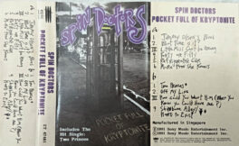 Spin Doctors Pocket Full of Kryptonite Audio Cassette