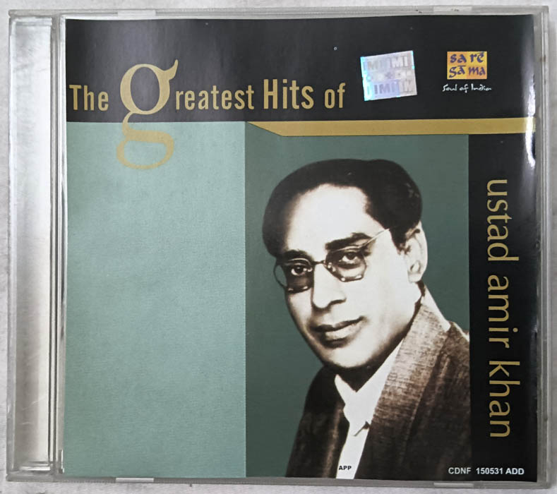 The Qreatest Hits of Ustad Amir Khan Audio Cd