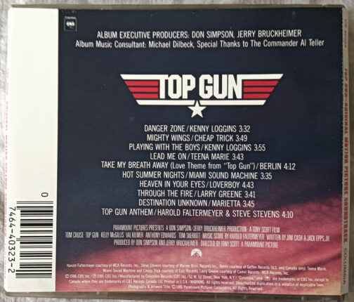 Top Gun Sountrack Audio CD