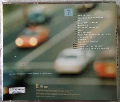 7 Enrique Audio CD
